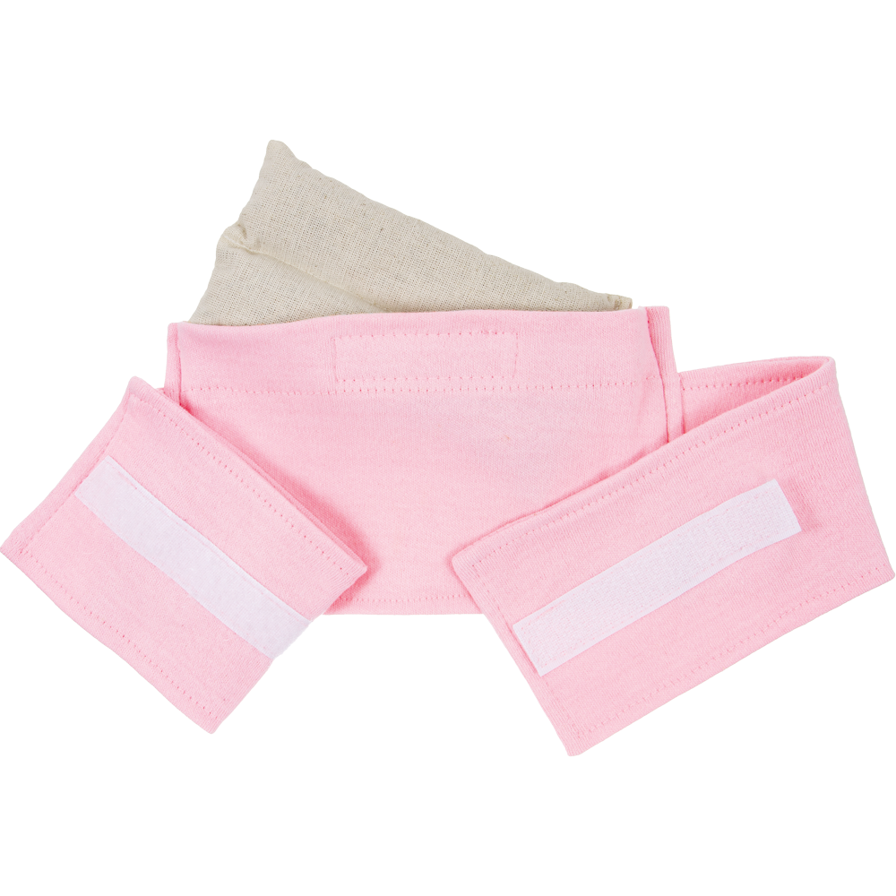 CINTA TERMICA HERBAL ROSA PARA CÓLICA