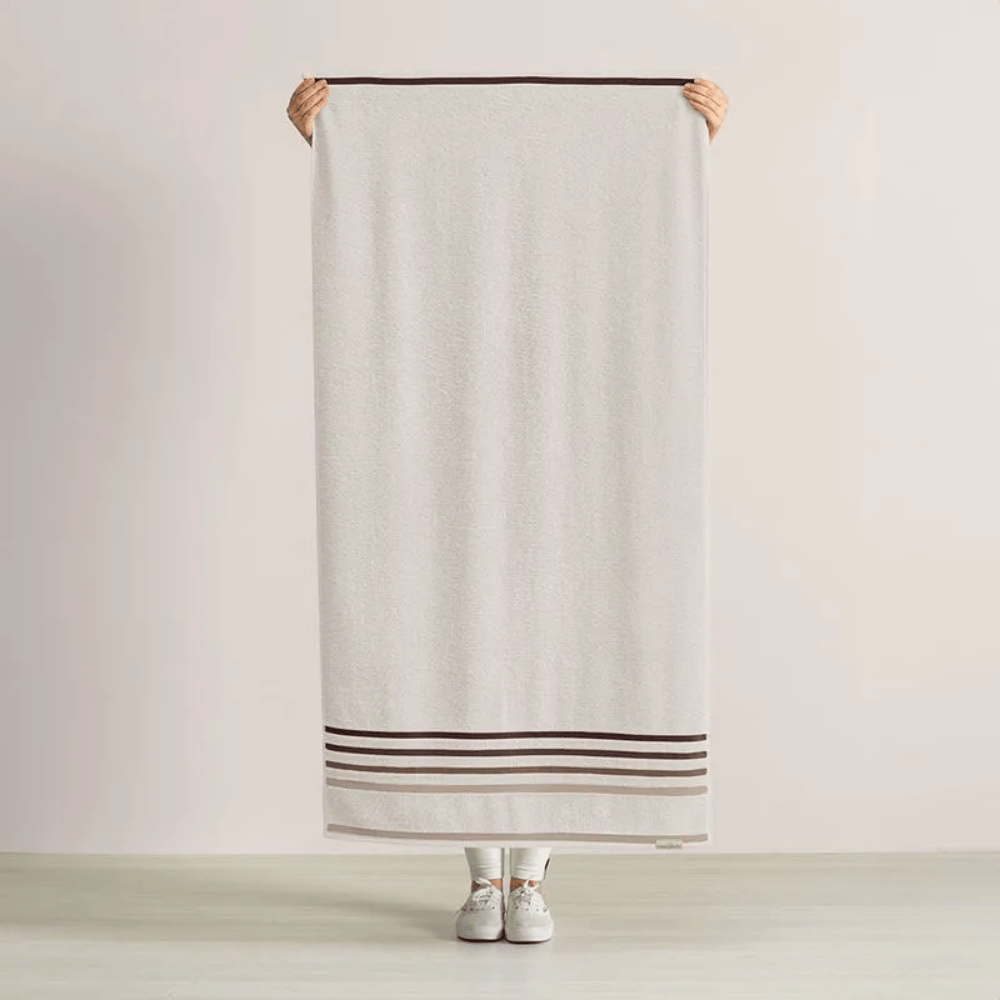 TOALHA DE BANHO FIO PENTEADO LUMINA BEGE – 70CM X 1,40M