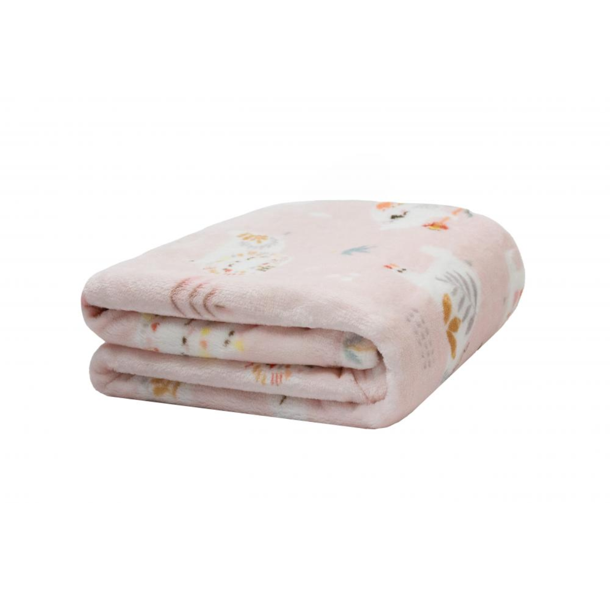 COBERTOR BABY FLANNEL NAC 90X110 BOHO