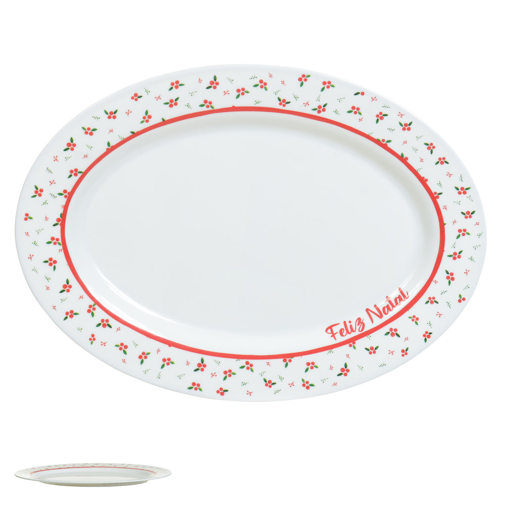TRAVESSA OVAL BERRY NATAL