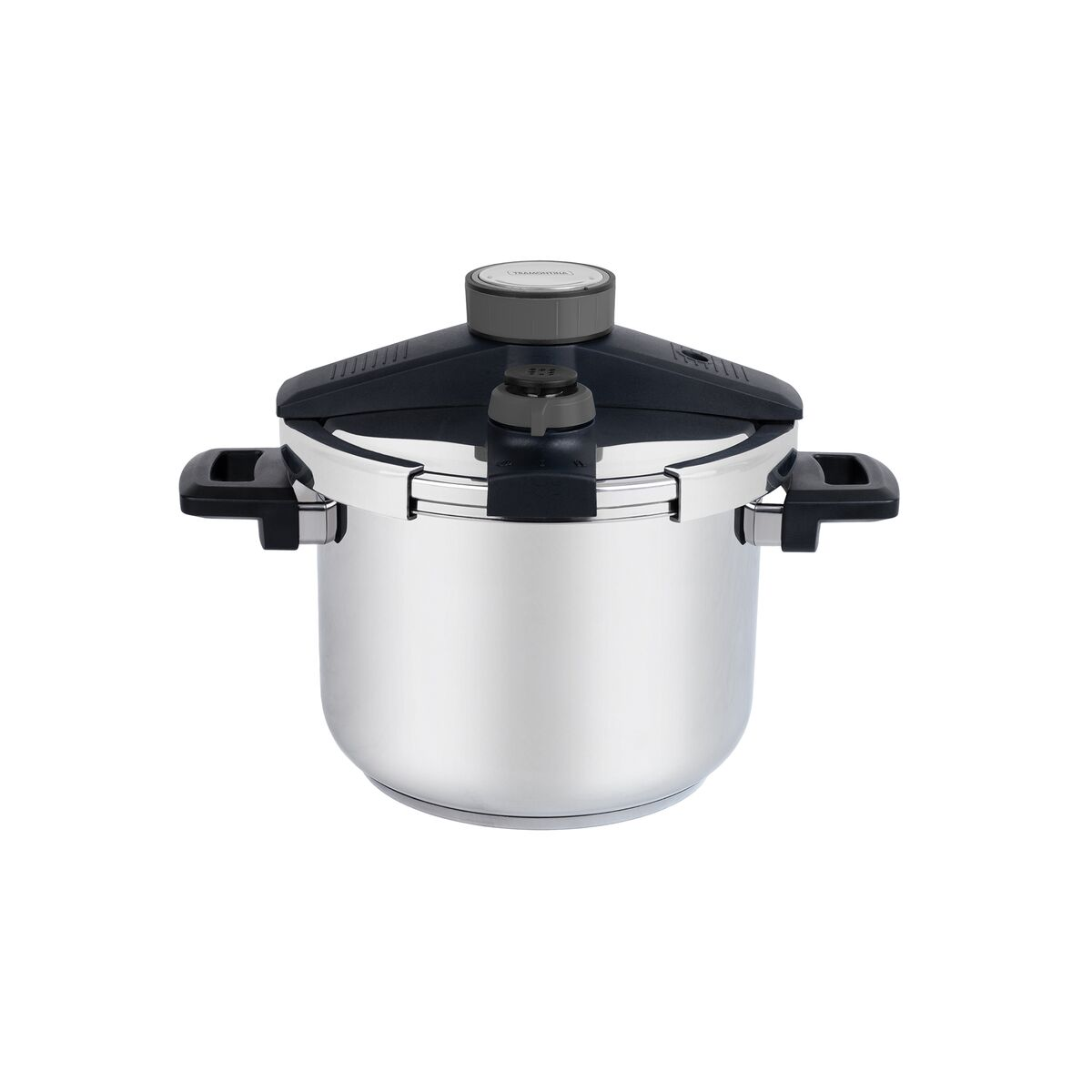PANELA DE PRESSAO COM FUNDO TRIPLO - ACO INOX - PRESTO - 6L