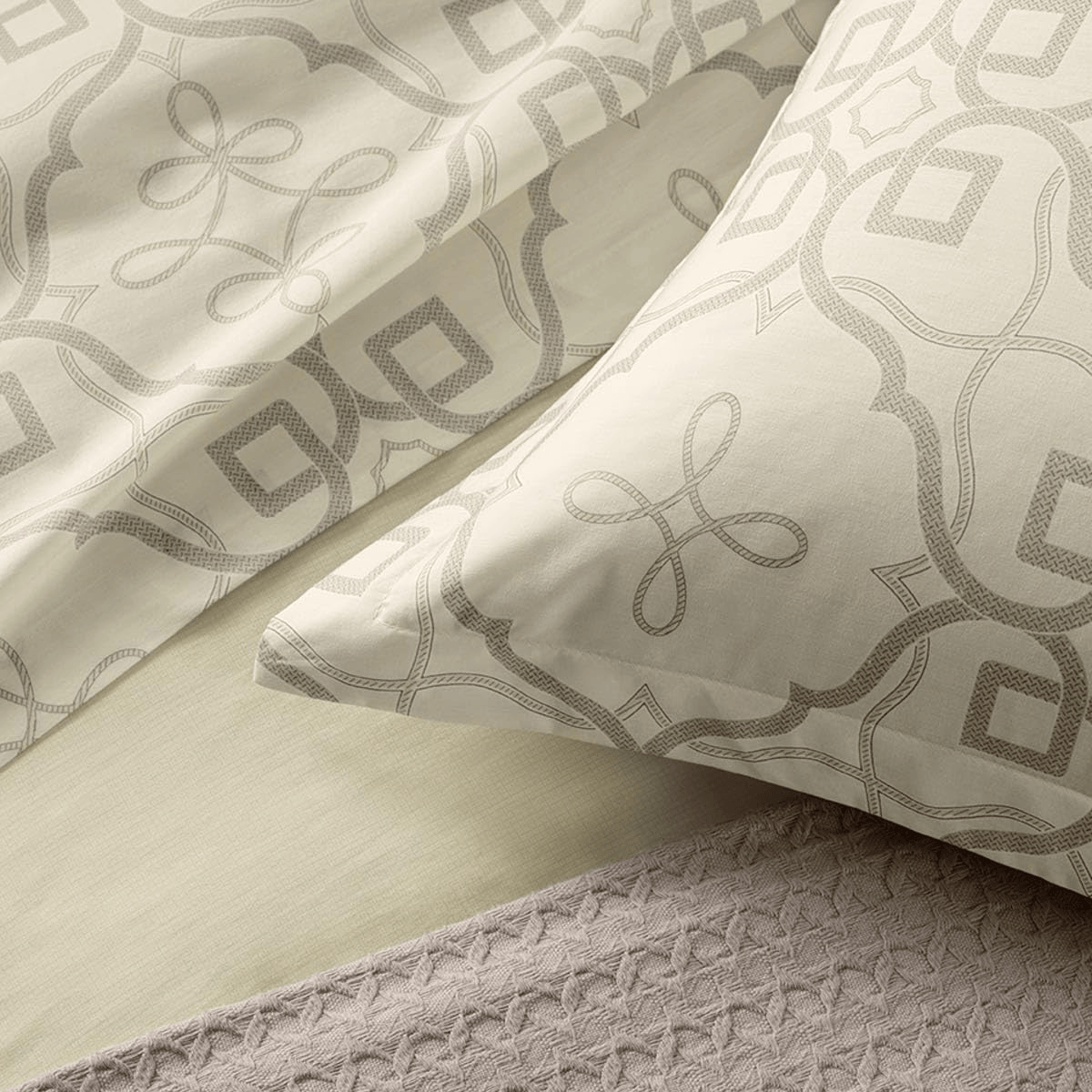 JOGO DE CAMA QUEEN RAVENA ESTAMPADO 4 PEÇAS - 2,40M X 2,50M