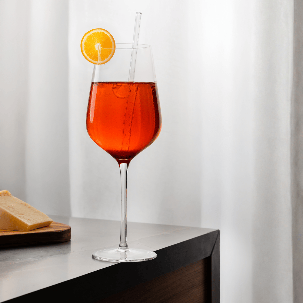 CONJUNTO 2 TACAS DE VINHO DE CRISTAL ECOLOGICO INTENSE LARTISAN - 800ML