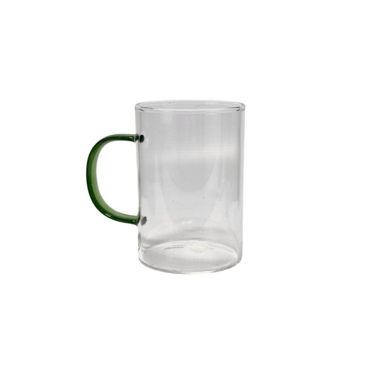 XICARA DE VIDRO 300ML CABO COLOR