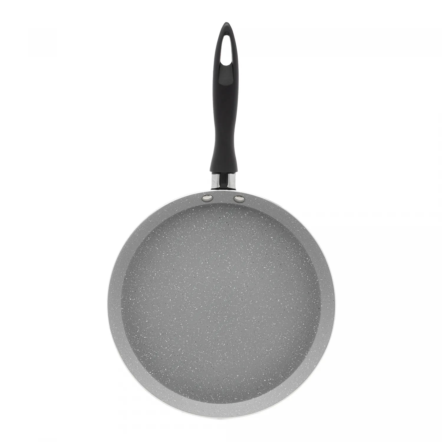 TAPIOQUEIRA DE INDUÇÃO EM ALUMÍNIO COM REVESTIMENTO CERÂMICO GRANILITE CINZA 22CM