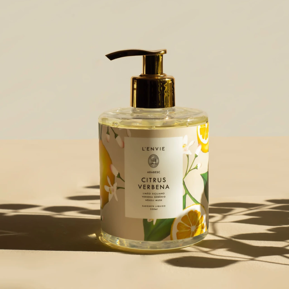 SABONETE LÍQUIDO CITRUS VERBENA ARABESC - 350ML