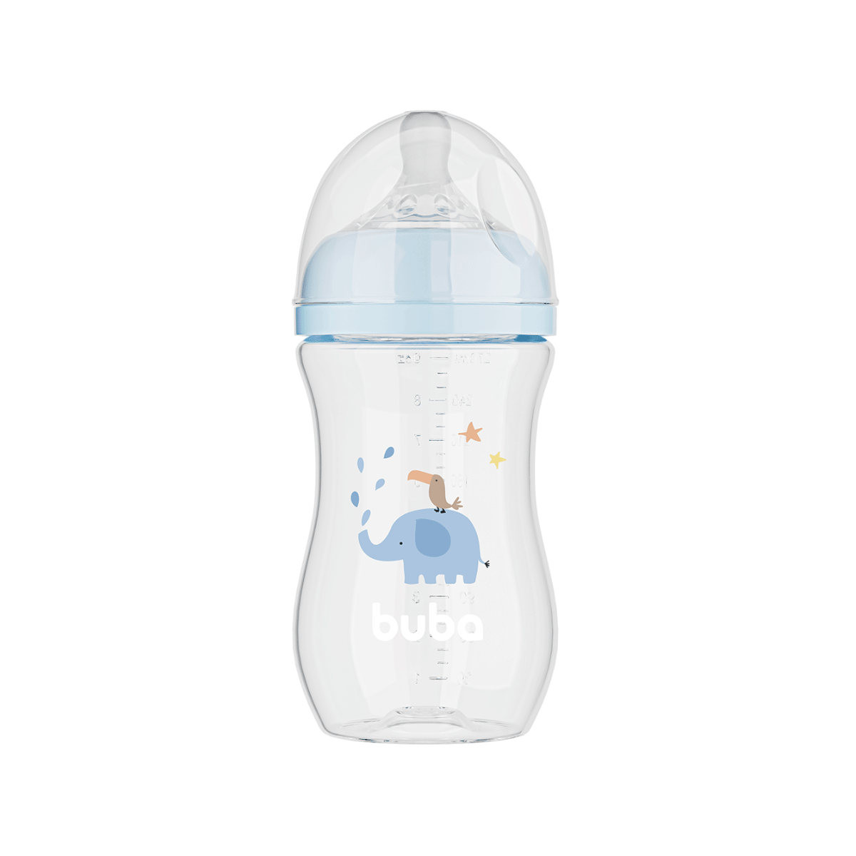 MAMADEIRA EASY FLOW ELEFANTE AZUL 270ML