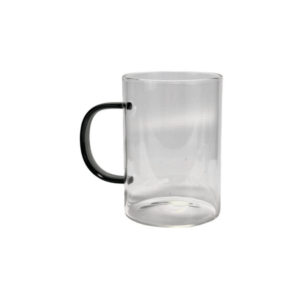 XICARA DE VIDRO 300ML CABO COLOR