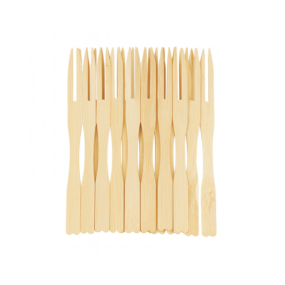 JOGO DE PALITOS PARA PETISCO DE BAMBU - 50 PEÇAS