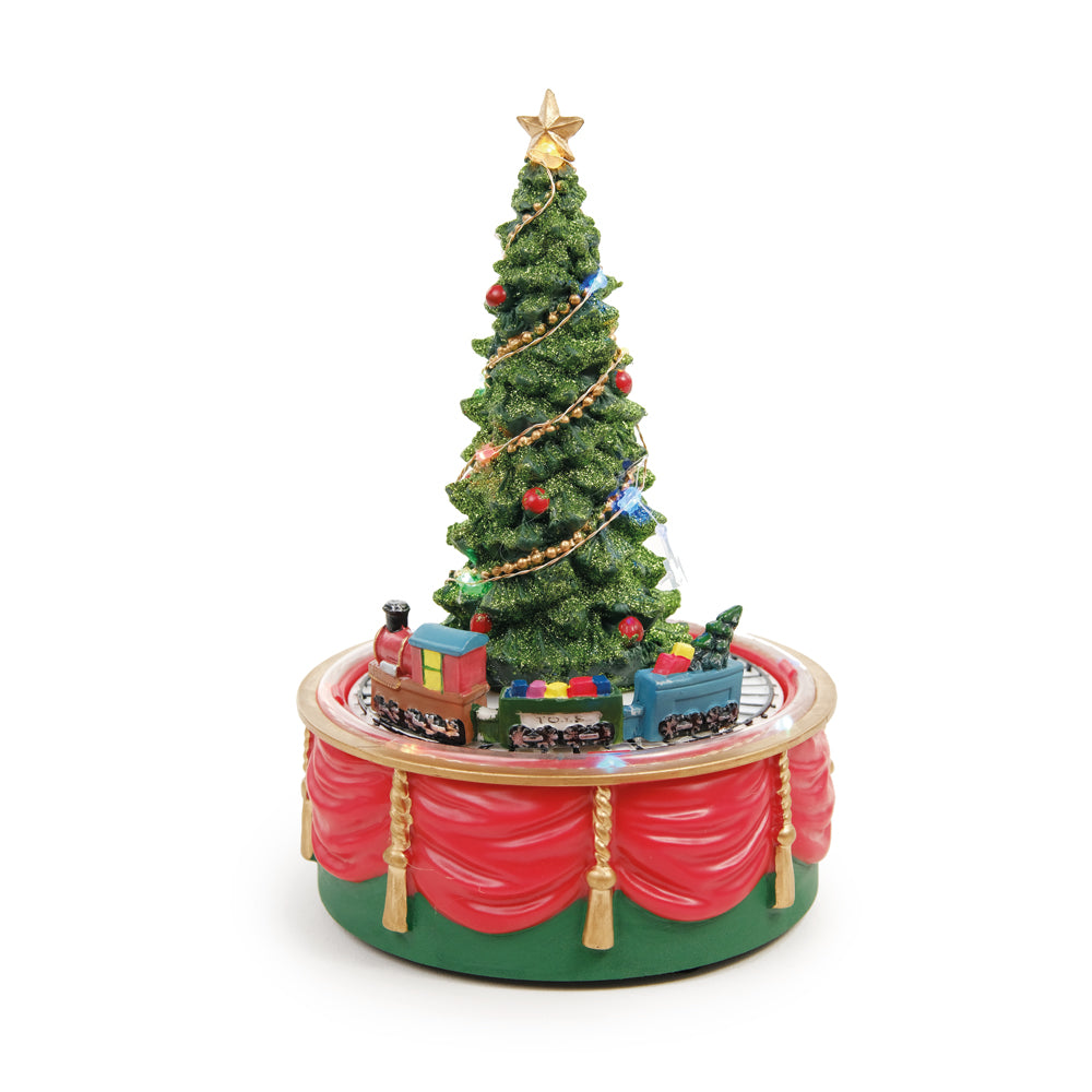 CENARIO ARVORE COM SOM LED E MOVIMENTO 19x13CM