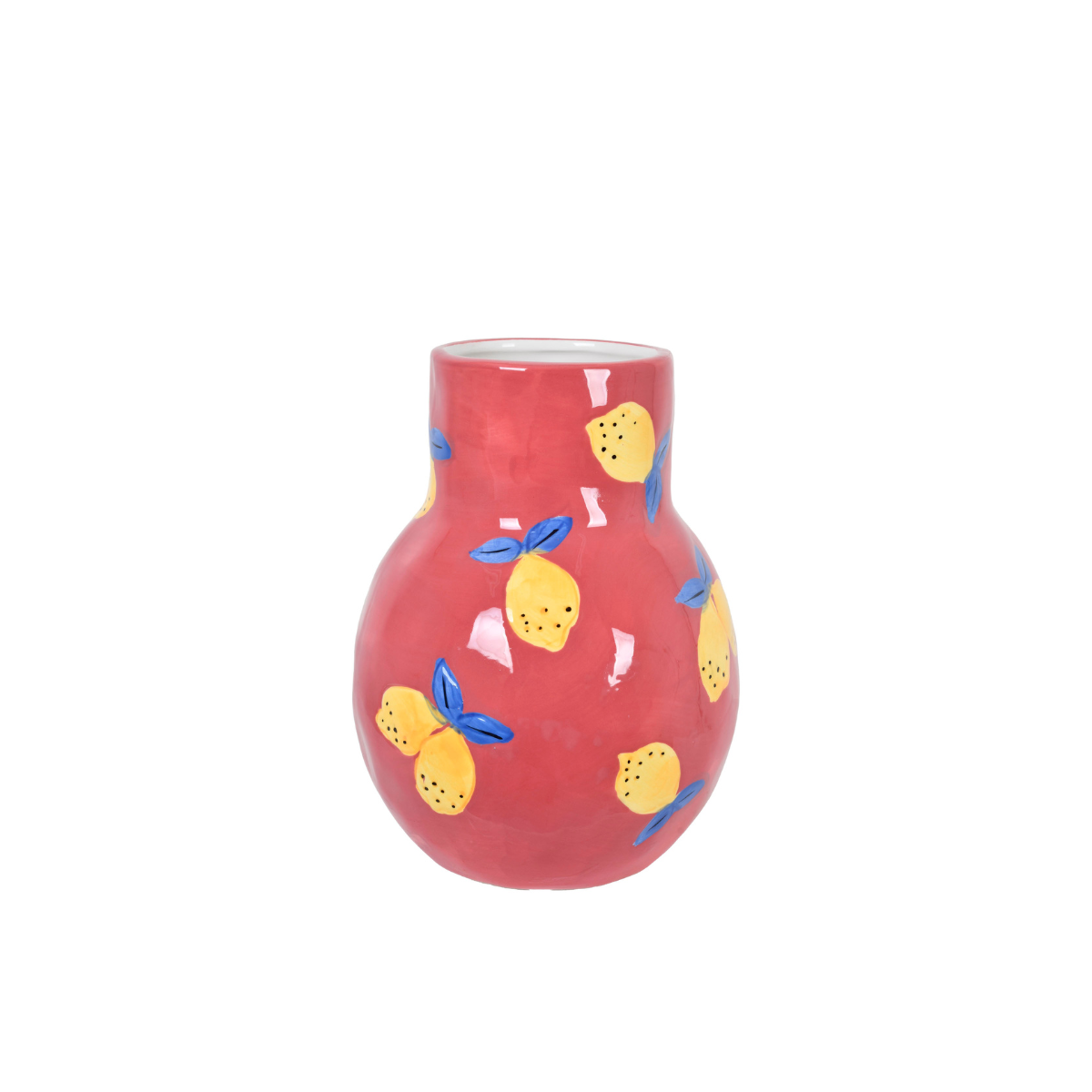 VASO EM CERAMICA COLORIDO