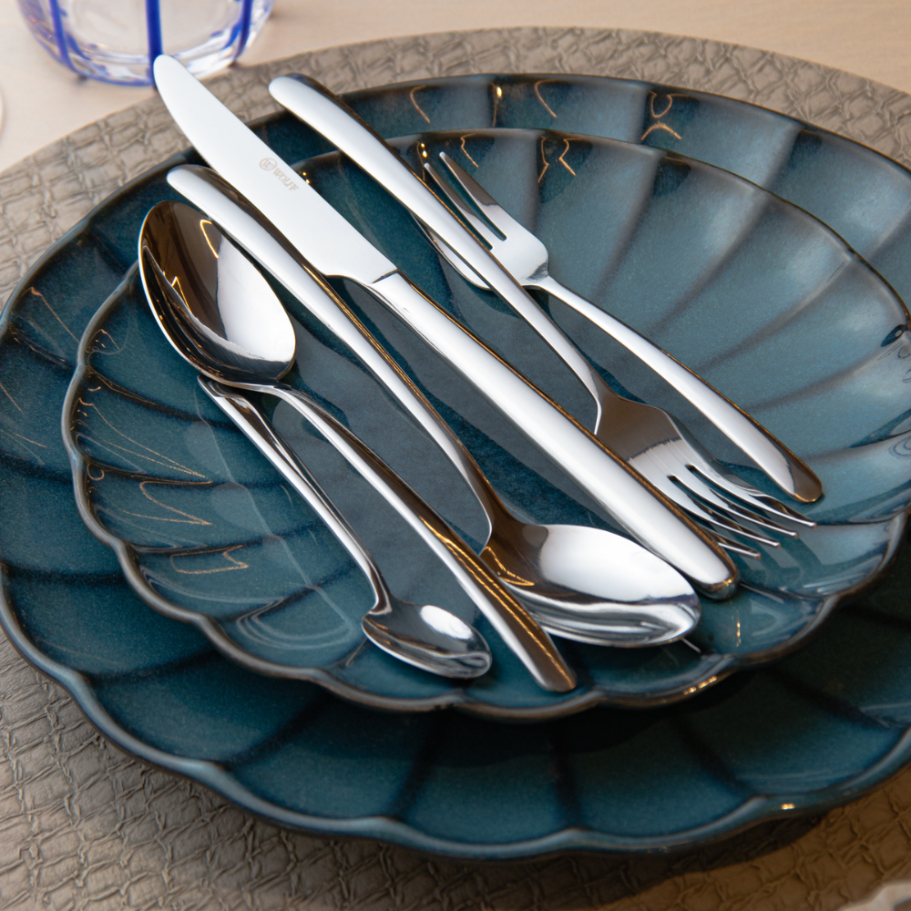 FAQUEIRO 16 PECAS ACO INOX VIENA