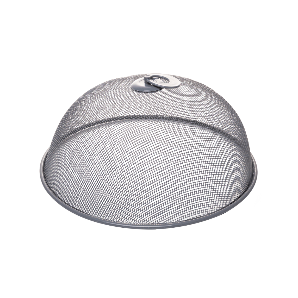 TELA PROTETORA PARA ALIMENTOS METAL CINZA – 30CM X 12CM