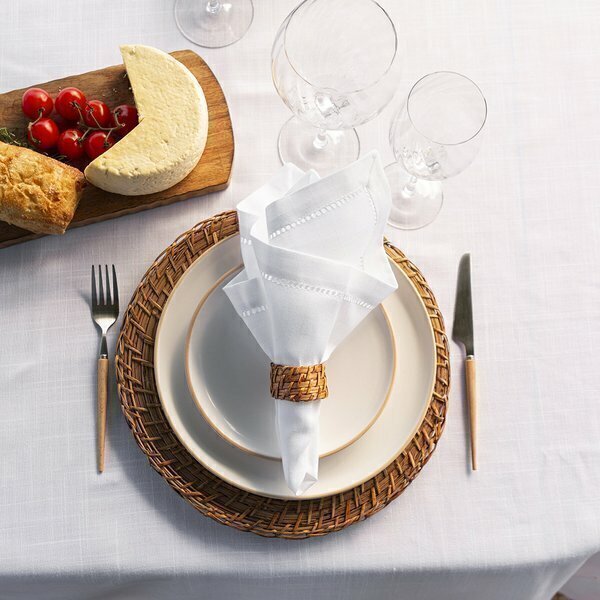 PRATO RASO HARMONIE OFF-WHITE 27cm