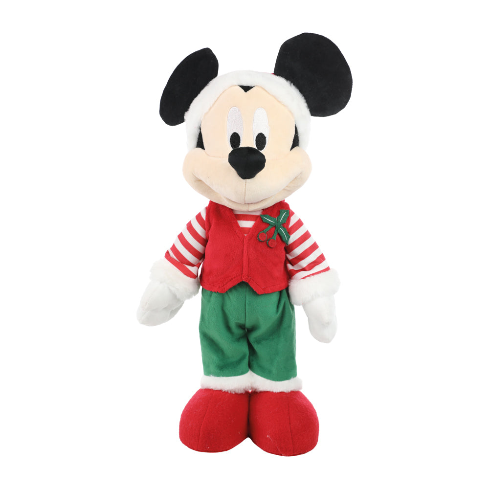 BONECO MICKEY EM PE LISTRAS 45CM