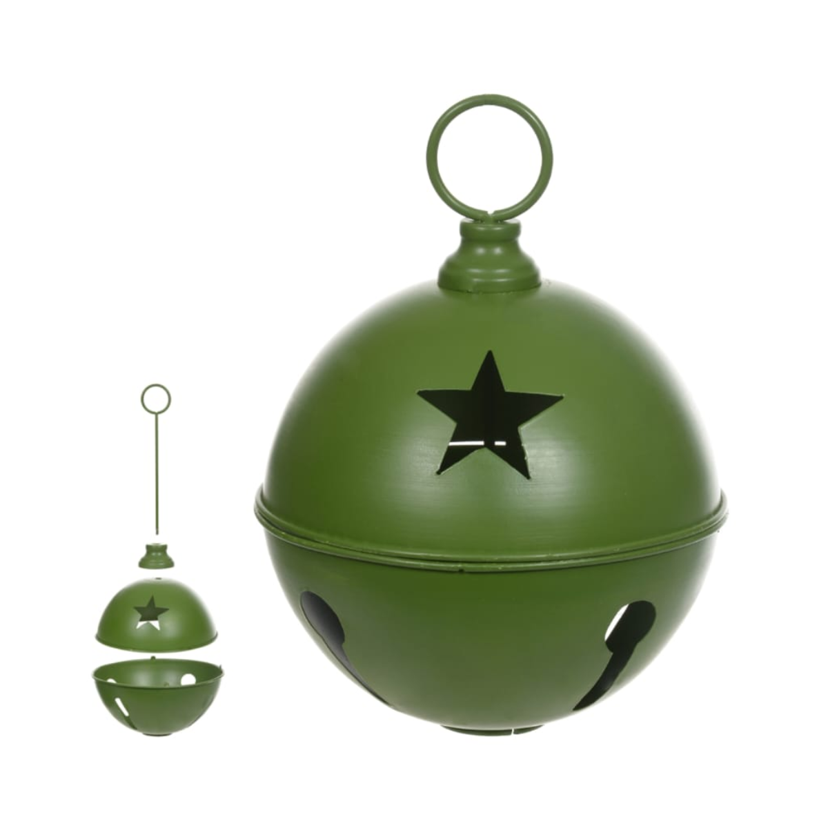 GUIZO METAL VERDE - 20CM