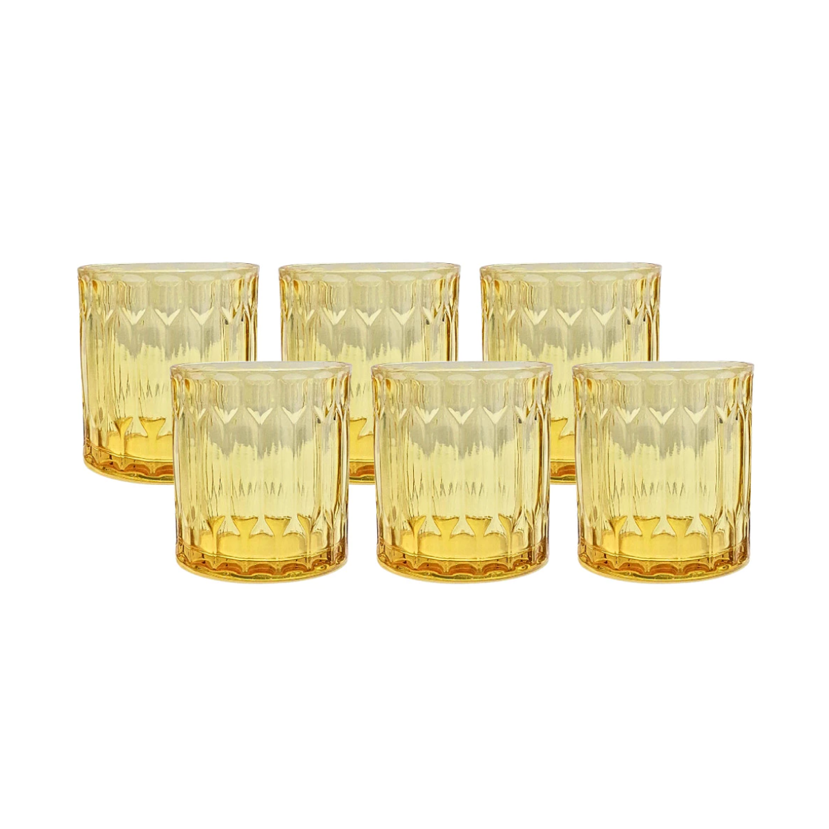 CONJUNTO 6 COPOS WHISKY MAJESTIC AMBER 330ml