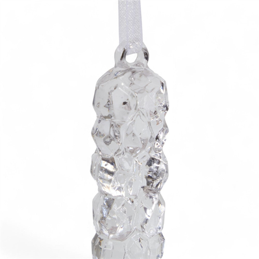 ENFEITE DE PENDURAR CRISTAL INCOLOR - 17CM