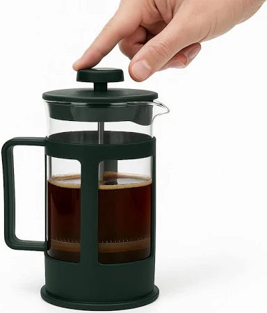CAFETEIRA FRANCESA 350ML VIDRO E PLASTICO