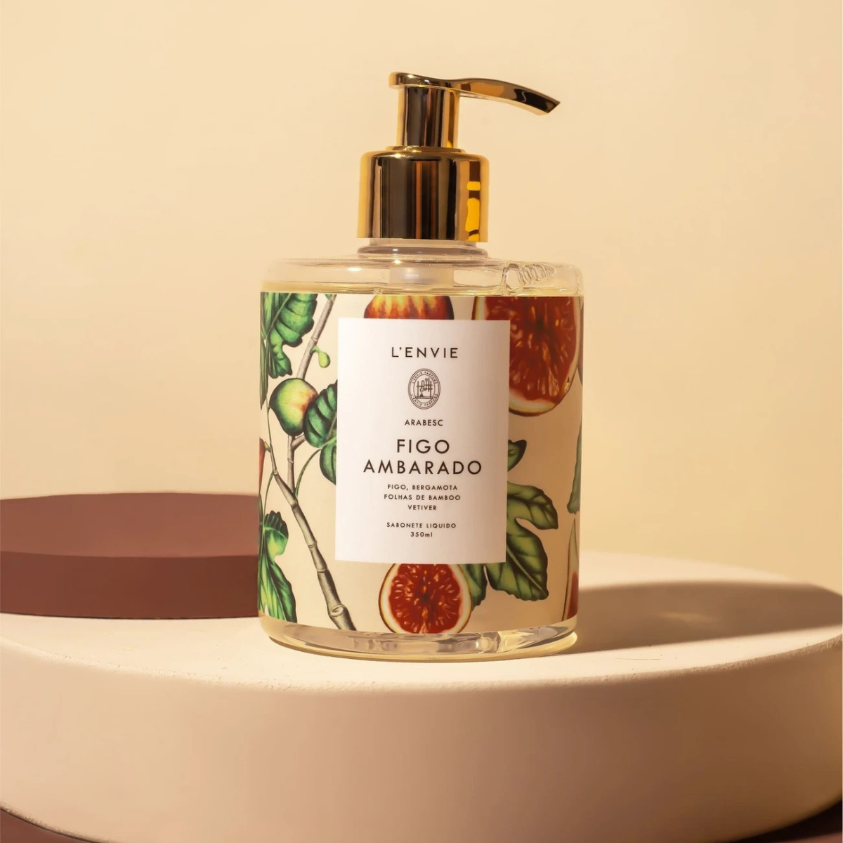 SABONETE LIQUIDO FIGO AMBARADO ARABESC - 350ML