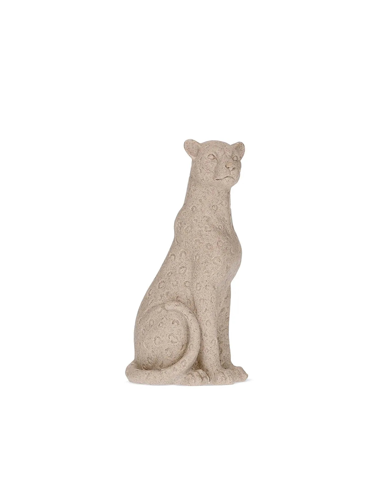 ESCULTURA LEOPARDO EM POLIRRESINA