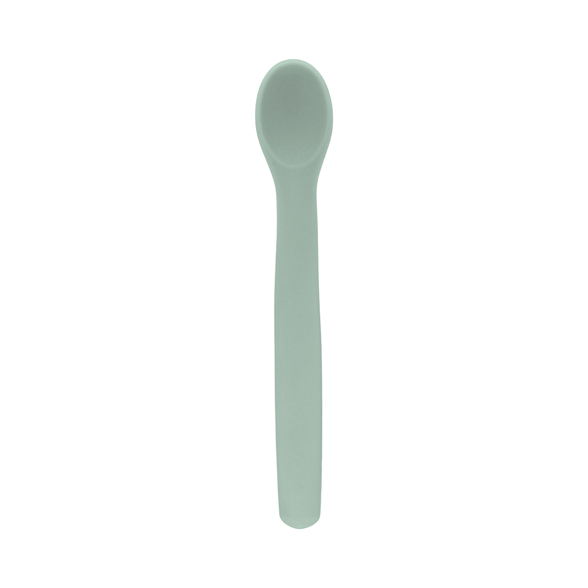 COLHER FLEXIVEL EM SILICONE VERDE