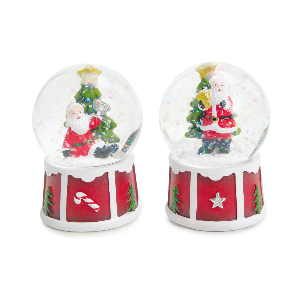 GLOBO DE VIDRO PAPAI NOEL SORTIDO