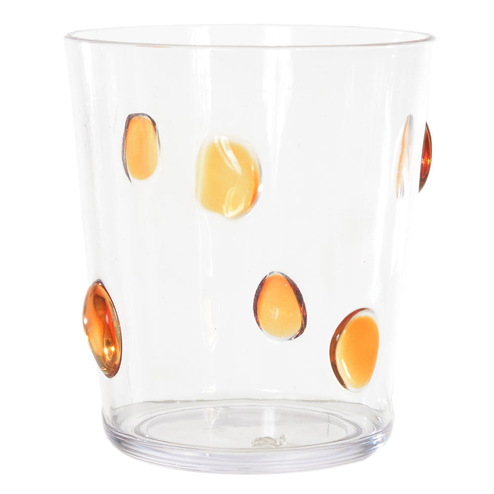COPO ACRILICO 440ml 10,4X9,2cm ATOL (AMBAR)