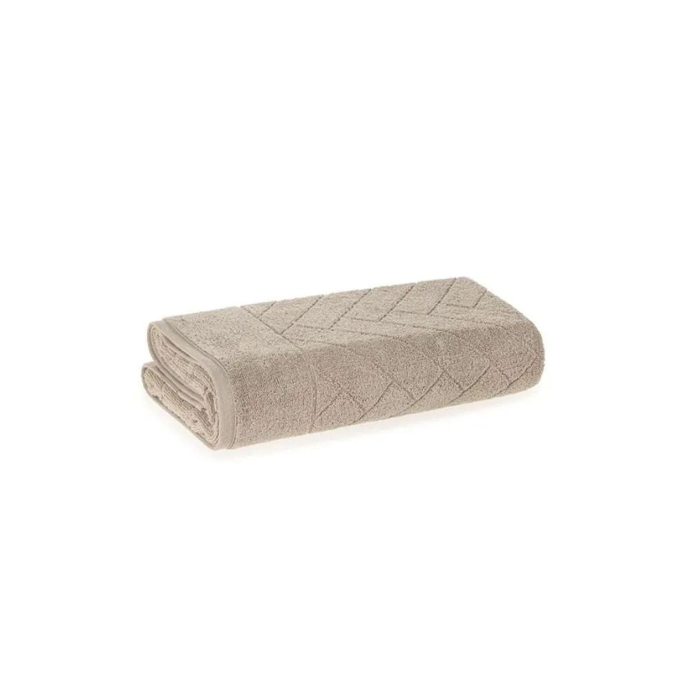 TOALHA BANHAO FELPUDO ASPEN CINZA TAMANHO  86X150 CM RETANGULAR