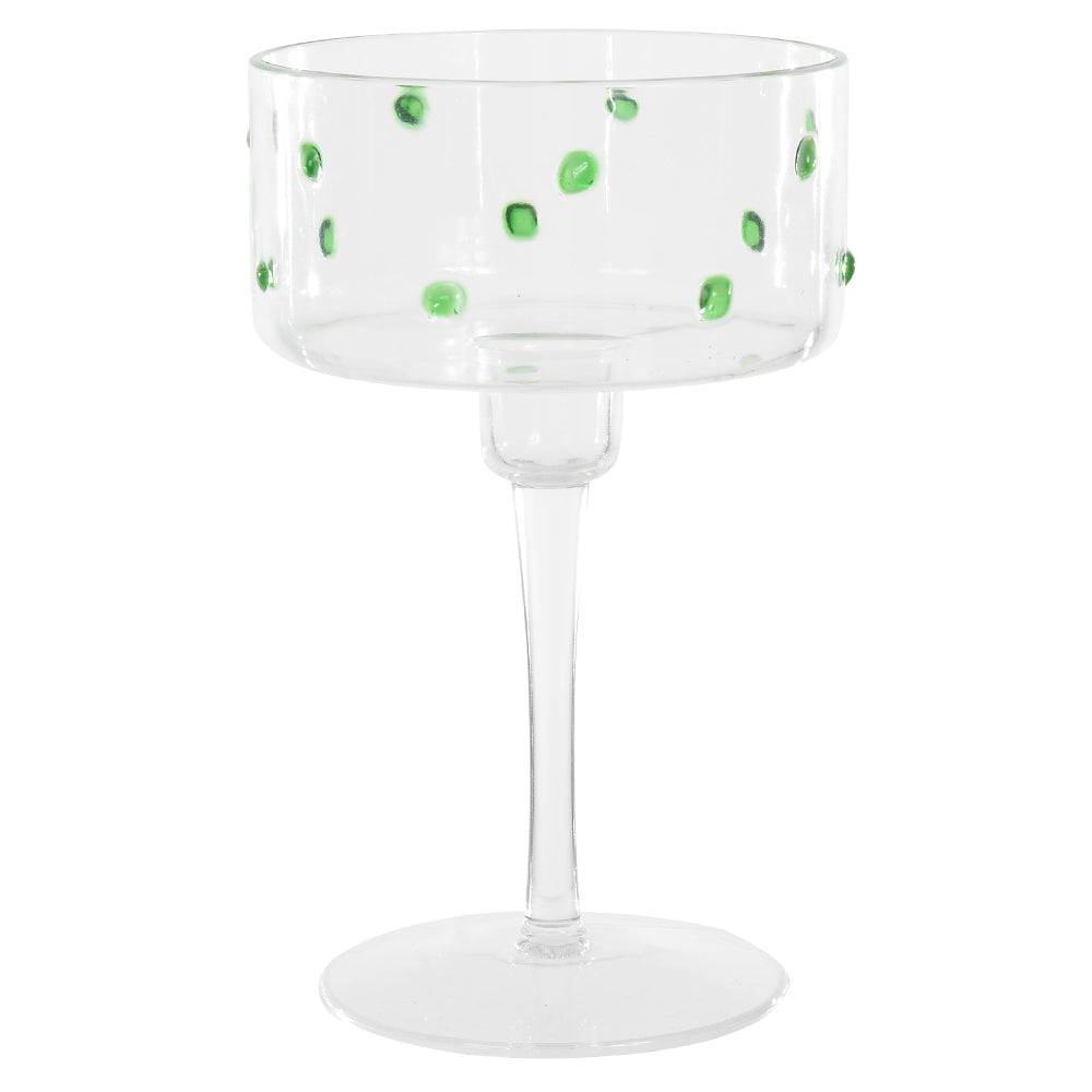 TACA ACRILICO 370ml 16,9X10,36cm MALDIVAS (VERDE)