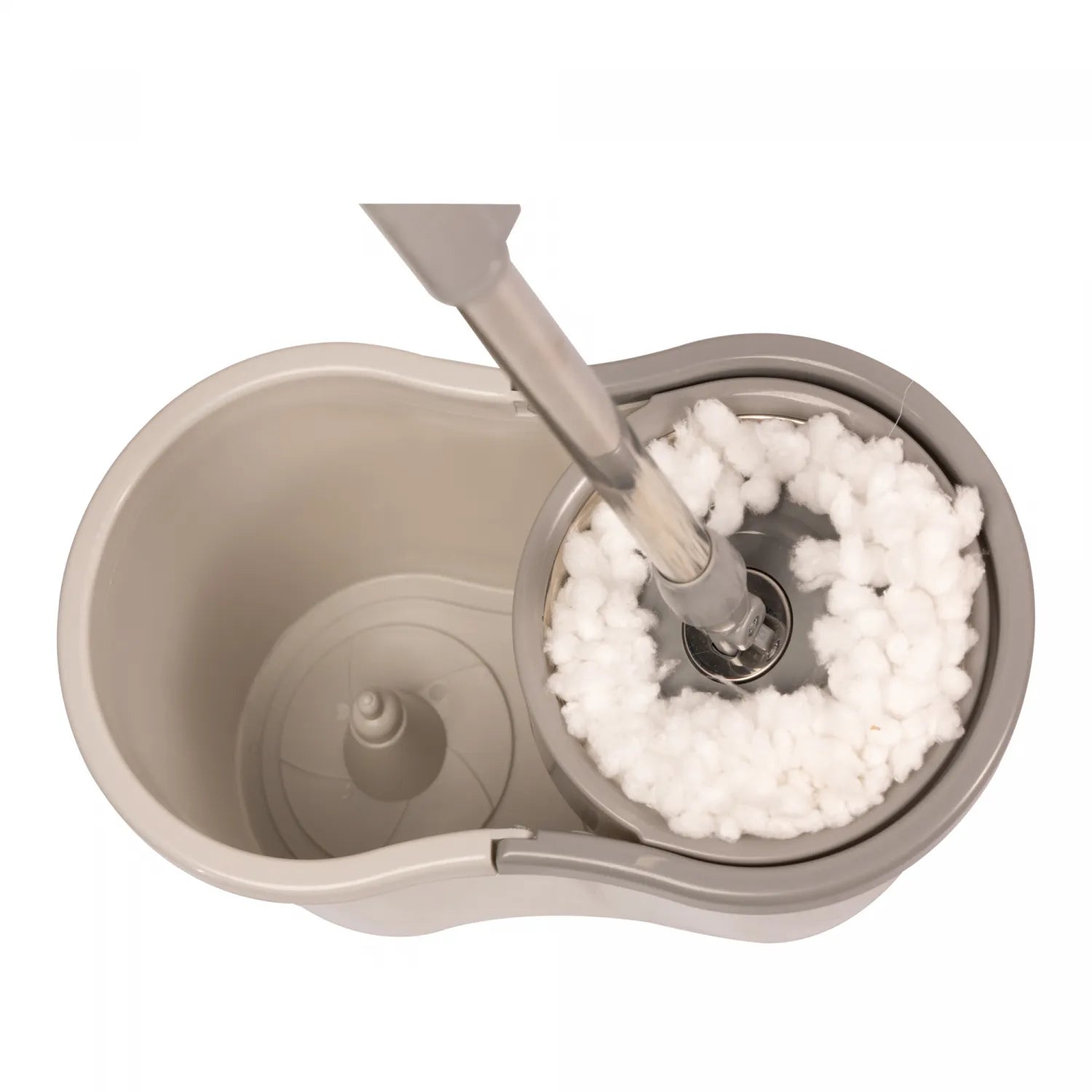 MOP GIRATÓRIO COM CABO EXTENSIVEL INOX