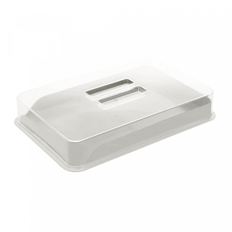 PORTA FRIOS DE BAMBU E PP COM TAMPA DE POLIESTIRENO OFF-WHITE
