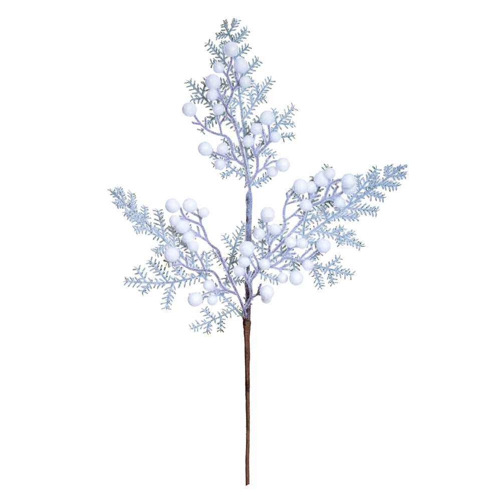 HASTE BERRY NEVADO BRANCO 33cm