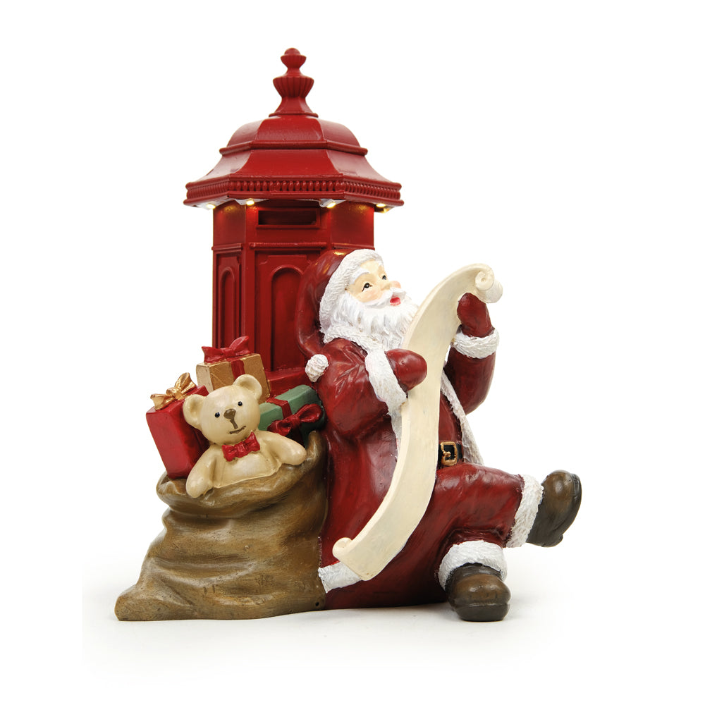 PAPAI NOEL CAIXA DE CORREIO COM LED
