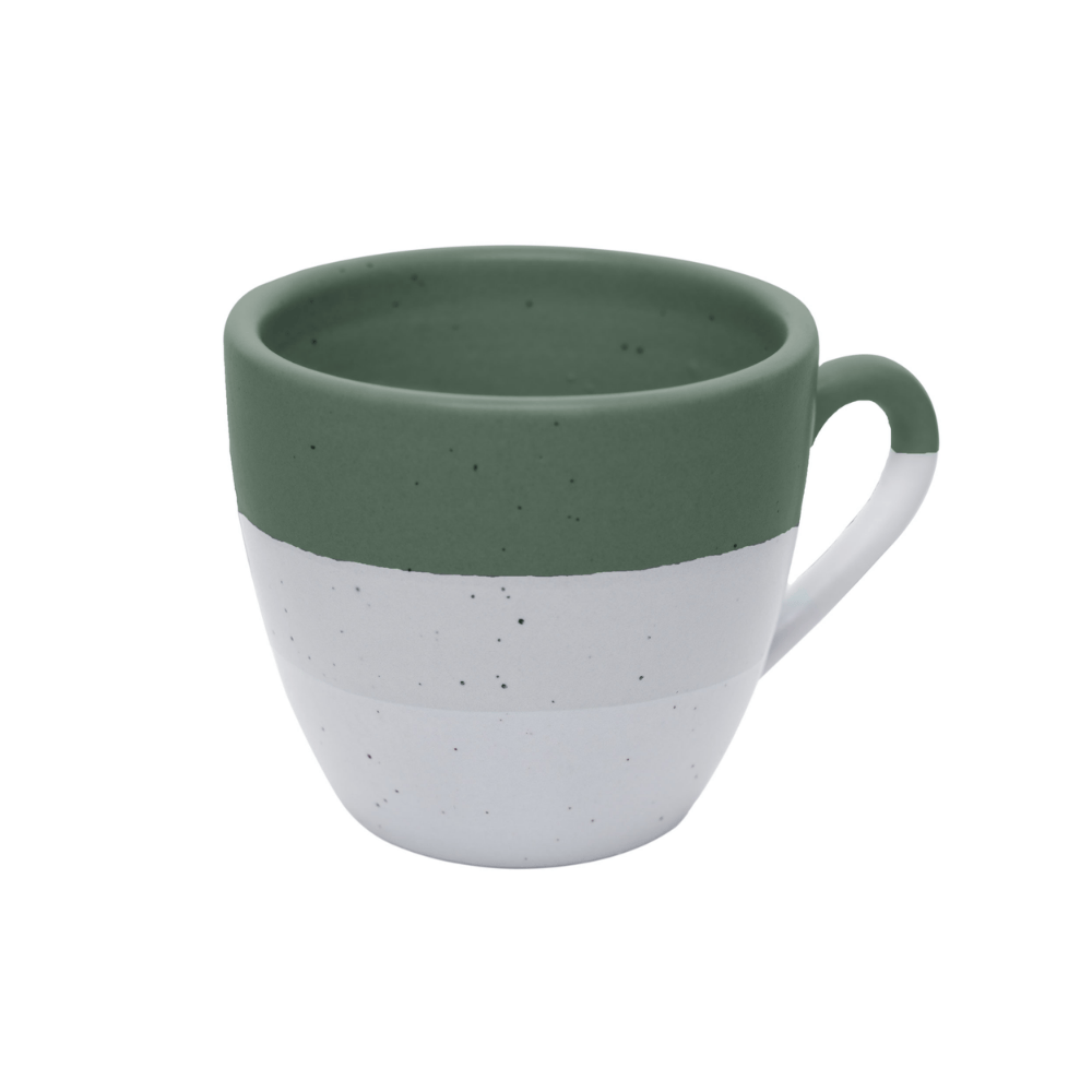 CANECA OMBRE VERDE CERAMICA – 85ML