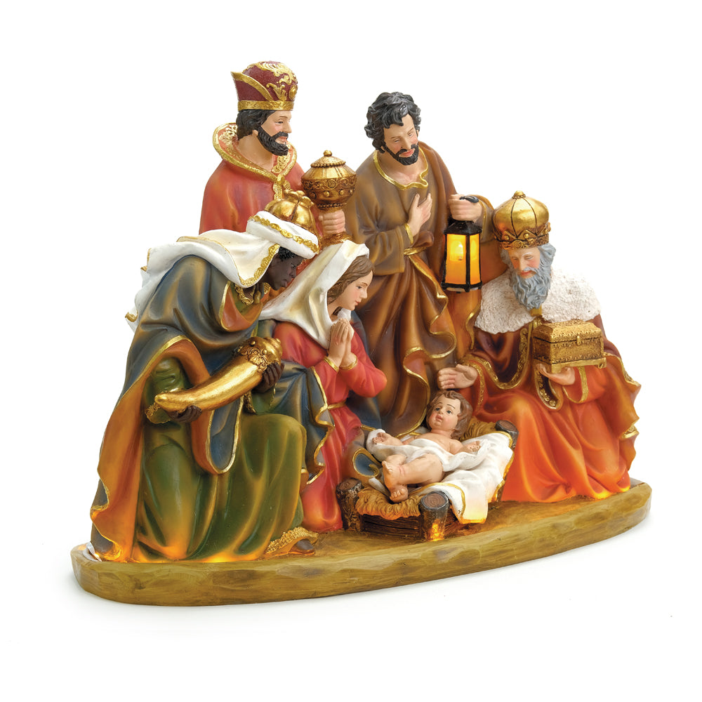 PRESEPIO SAGRADA FAMILIA 30CM