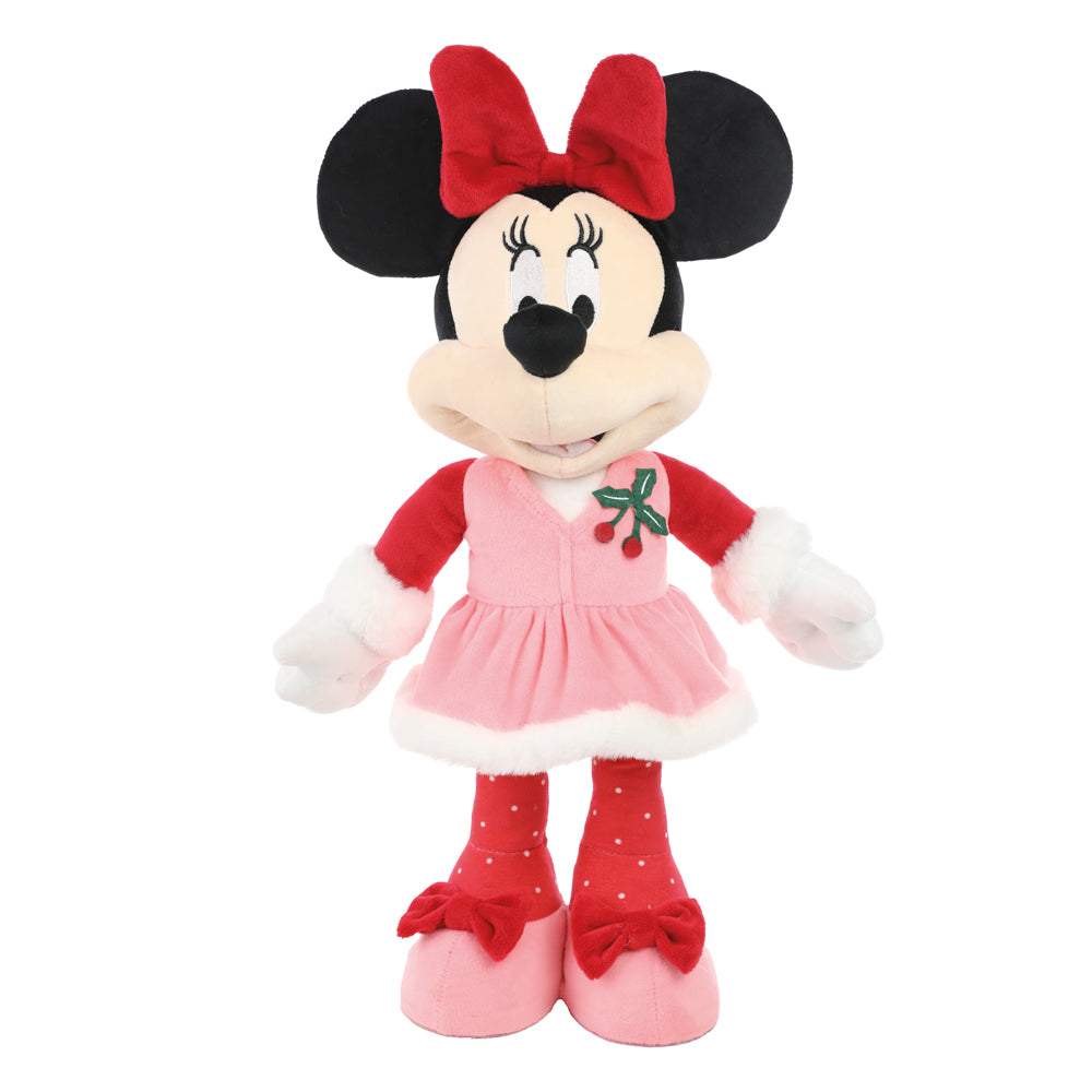 BONECA MINNIE EM PE VESTIDO 45CM