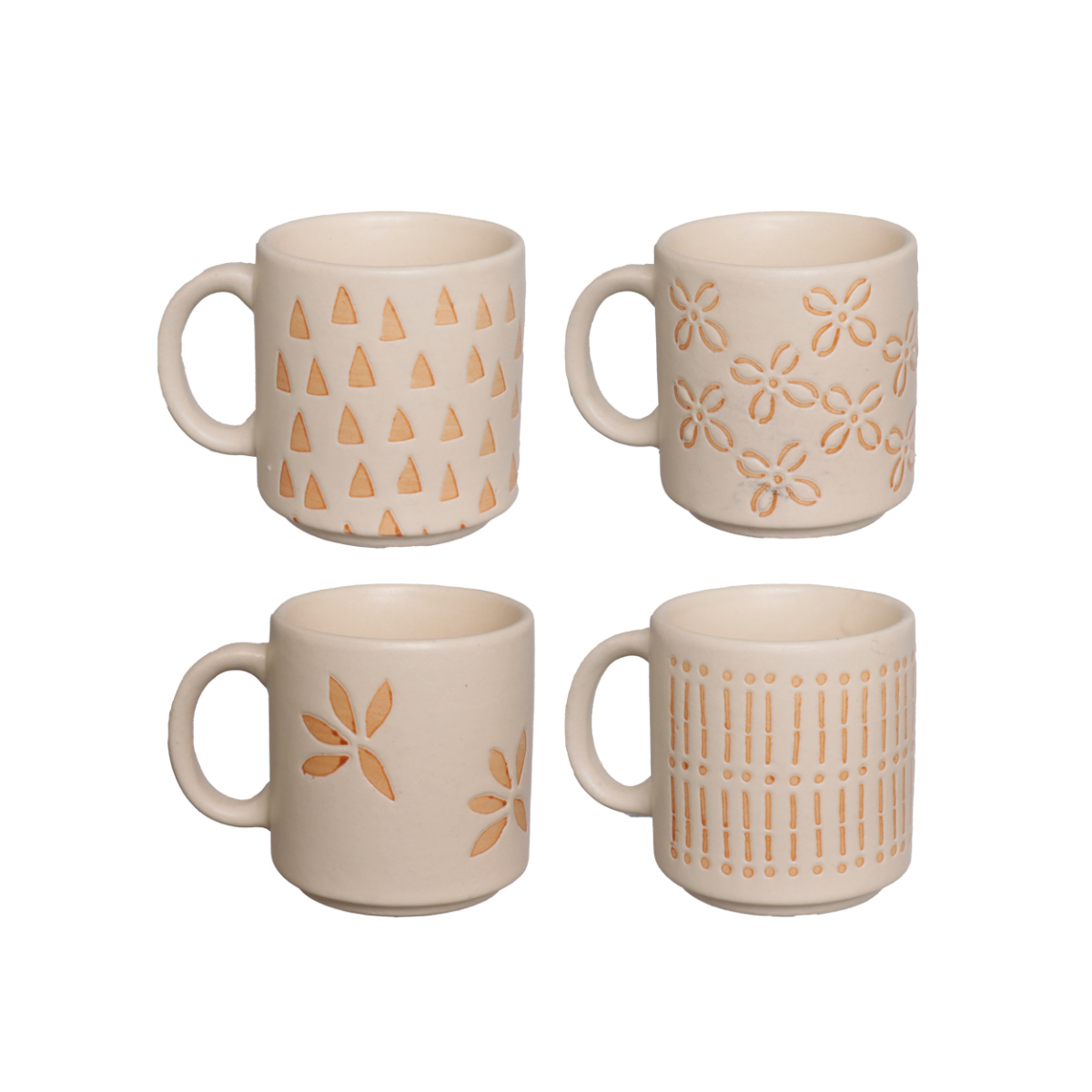 XICARA CAFE CAPRI 130ML 4PC