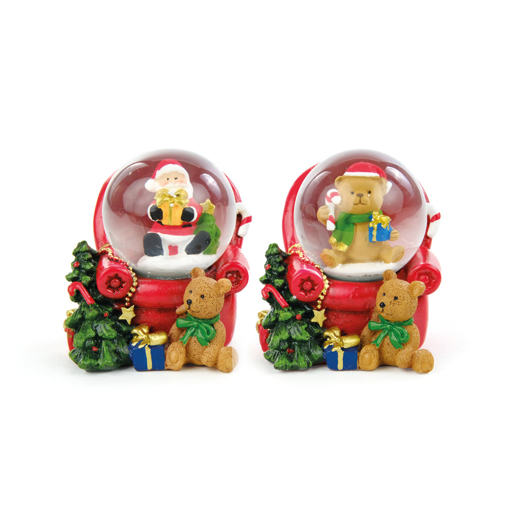 GLOBO AGUA URSO PAPAI NOEL SORTIDO