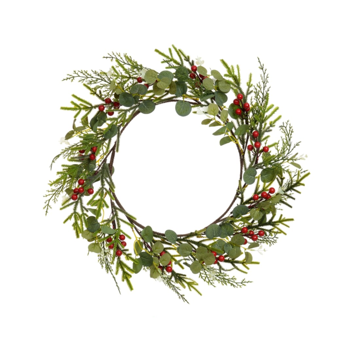 GUIRLANDA NATAL COM BERRY - 55CM