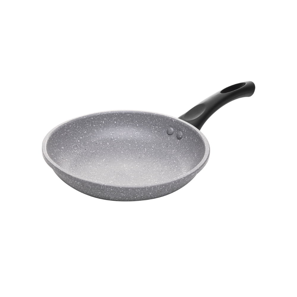 JOGO DE PANELAS DE INDUCAO 5 PECAS ALUMINIO GRANILITE CINZA COM REVESTIMENTO CERAMICO