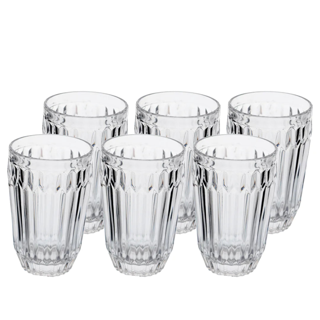 JOGO DE 6 COPOS BRETAGNE EM CRISTAL ECOLÓGICO 355ML