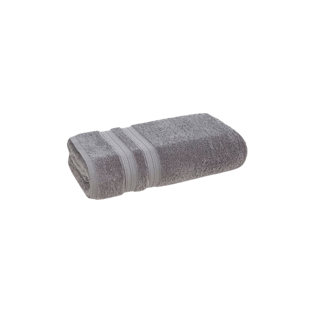 TOALHA BANHAO FELPUDO UNIKA CINZA – 86CM X 1,50M