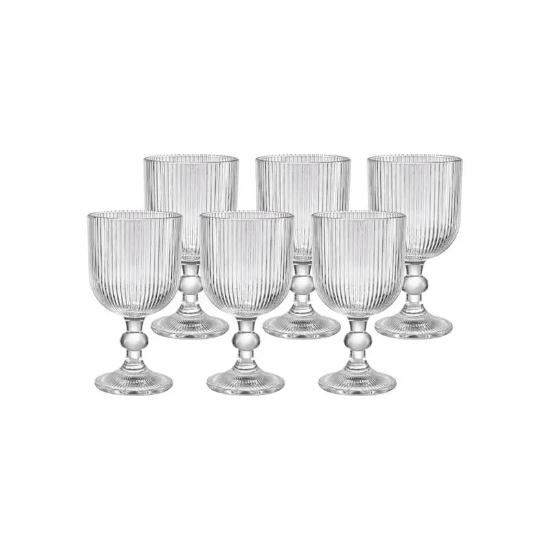 JOGO DE TAÇAS DE VIDRO 380ML