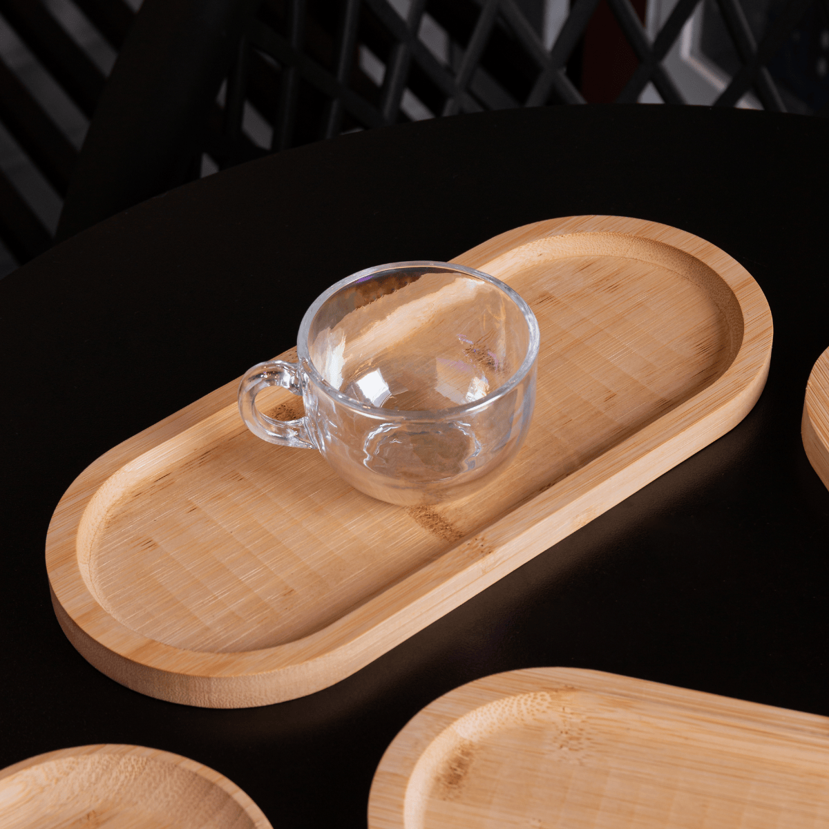 BANDEJA OVAL NATURE 28CM X 12CM X 1,5CM BAMBU
