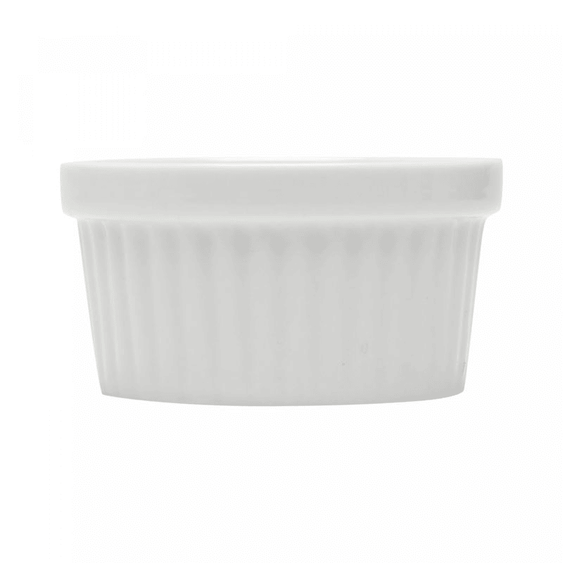 RAMEQUIM DE PORCELANA CLASSIC BRANCA 7x4cm