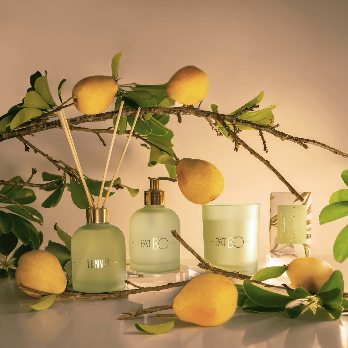 SABONETE LIQUIDO SUMMER PEAR LENVIE-PATBO - 200ML