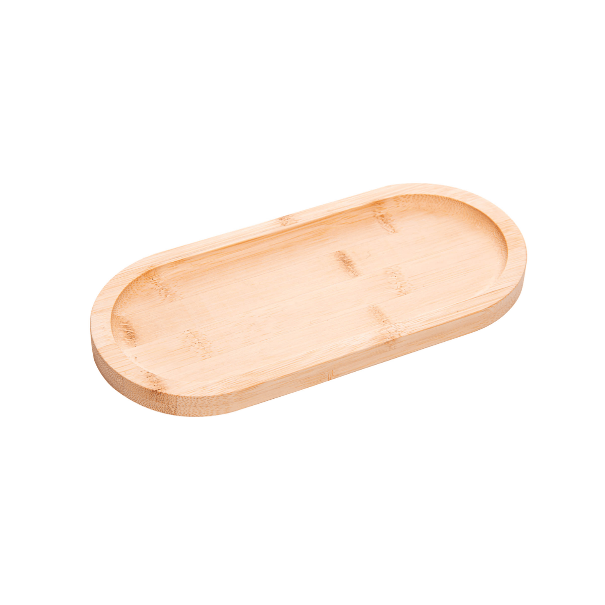 BANDEJA OVAL NATURE 24CM X 11CM X 1,5 CM BAMBU