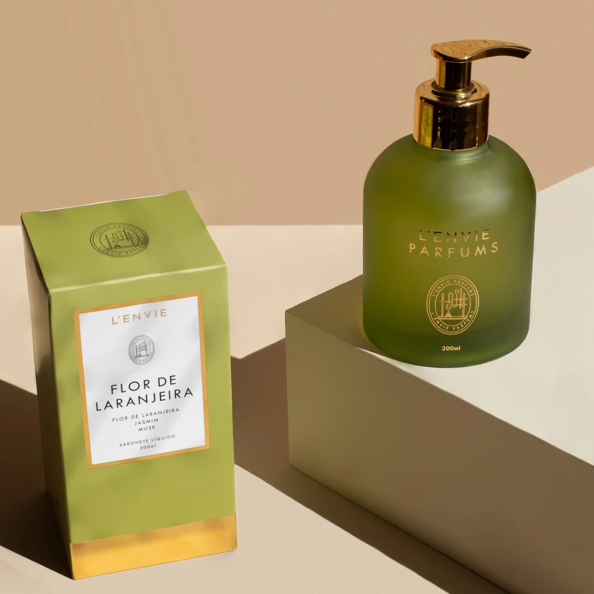 SABONETE LIQUIDO FLOR DE LARANJEIRA ELEMENTOS - 200ML