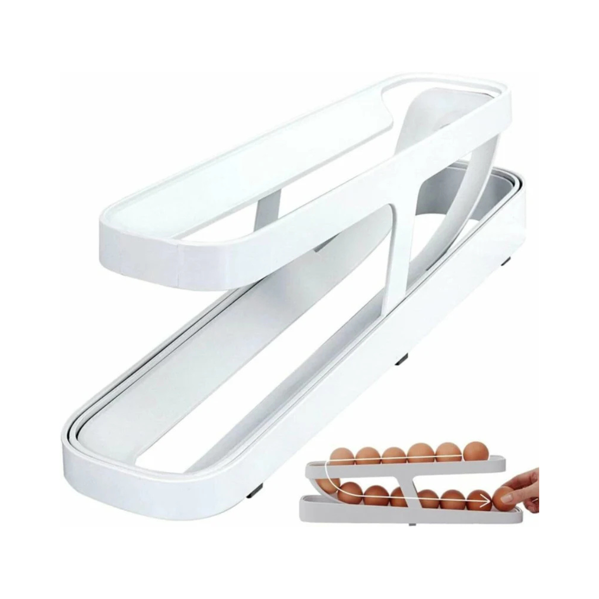 ORGANIZADOR DISPENSER DE OVOS